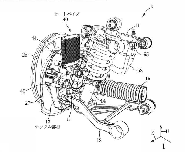 ［特許］マツダ、インホイールモーター駆動装置の特許を出願