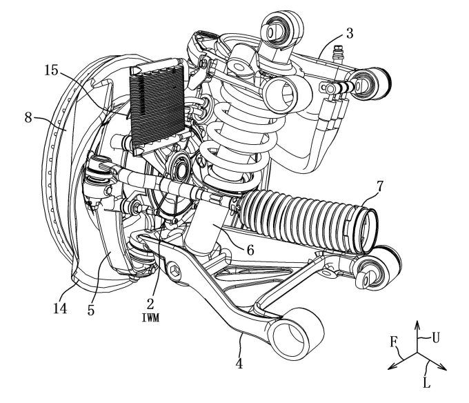 マツダ、インホイールモーターの構造で特許を取得
