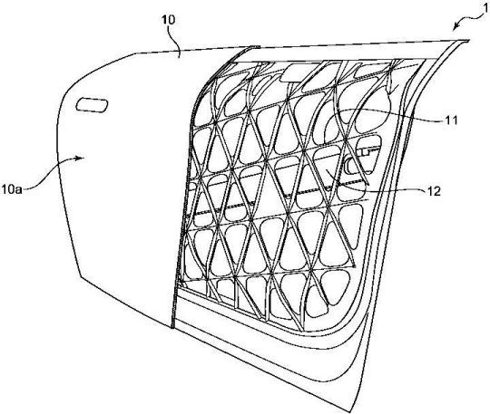 マツダ、2ドアの外装パネル構造に関する特許を出願