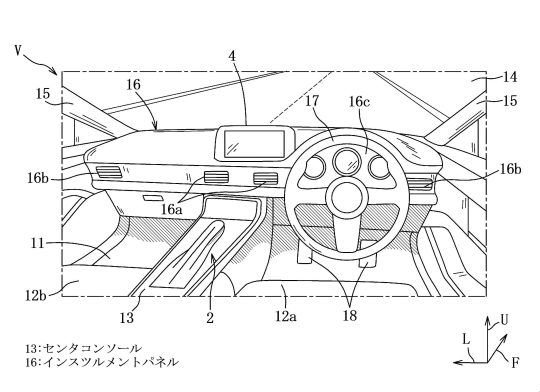 マツダ、車両用操作装置の特許を取得